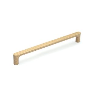 Nordic Handles, greb træ, møbelgreb, skuffe greb, trægreb, Trægreb i eg, Trægreb Pinta 128, trægreb i egetræ, Trægreb Eg Ubehandlet