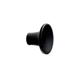 Nordic Handles, knop træ, møbelknop, skuffe knop, træknop, sort knop, Køkkenknop